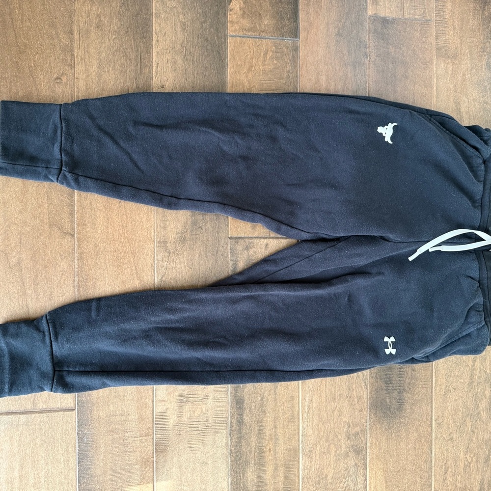 Kids Black Jogger Pants